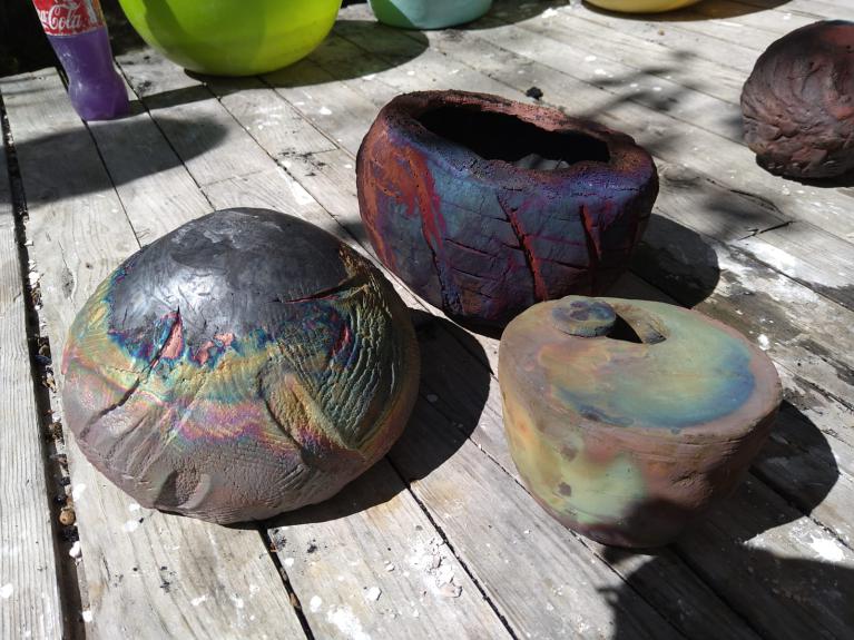 Pièces de copper mat