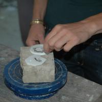 Crin de cheval . Stage poterie en Ardèche