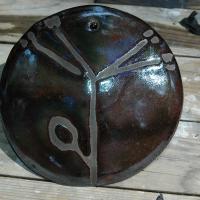 Email cuivre . Stage poterie en Ardèche